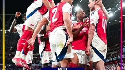 [UEFA 챔피언스리그] 레알 마드리드, 아스날전 0-3 패배... 벨링엄 우리는 준비가 안 됐다