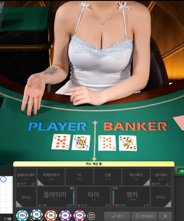 현존 외모 탑클라스 딜러누나