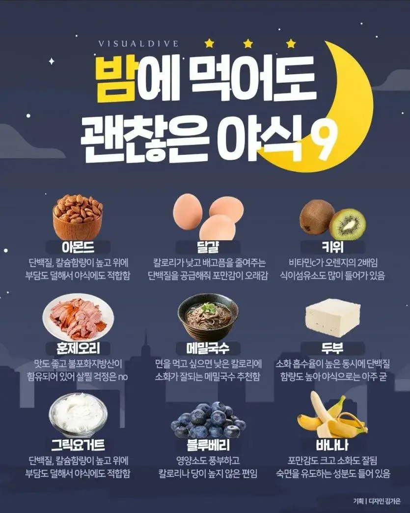 야식챙기세요