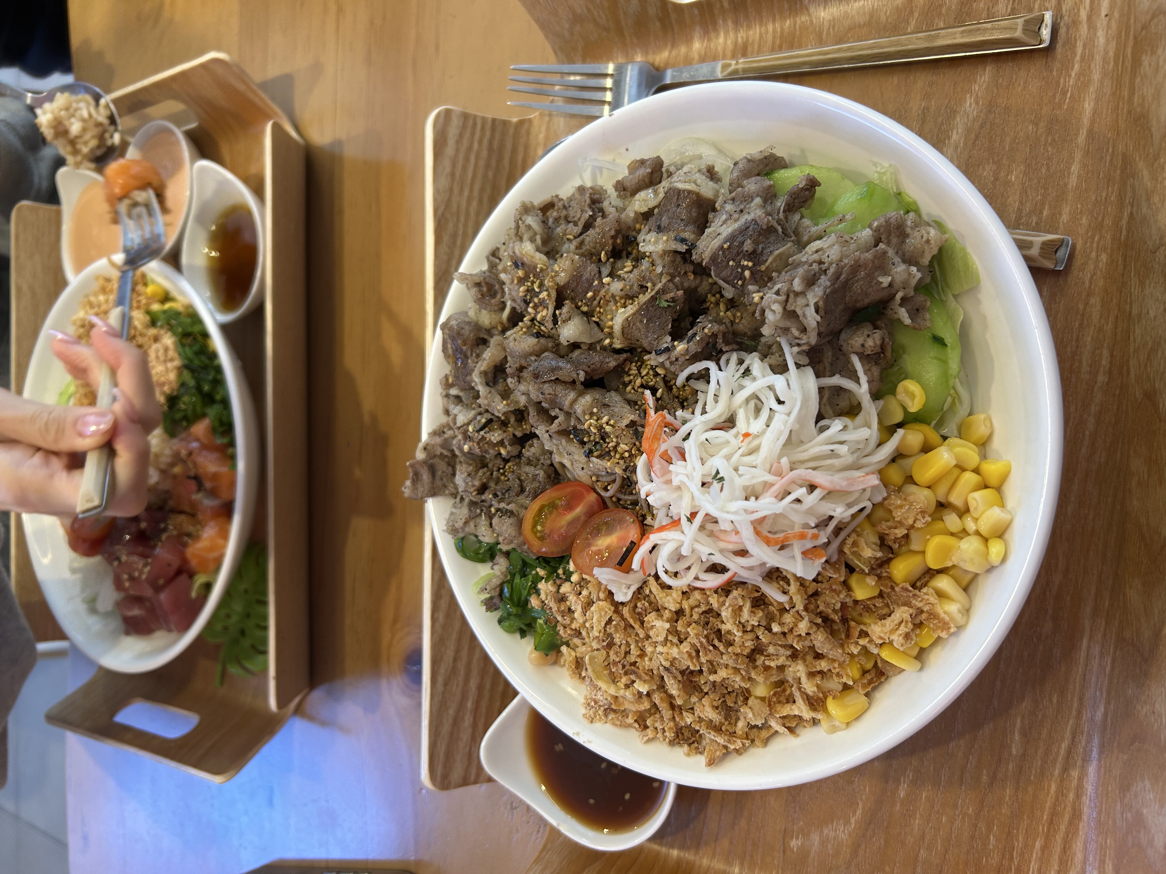 오랜만에 아점 먹기