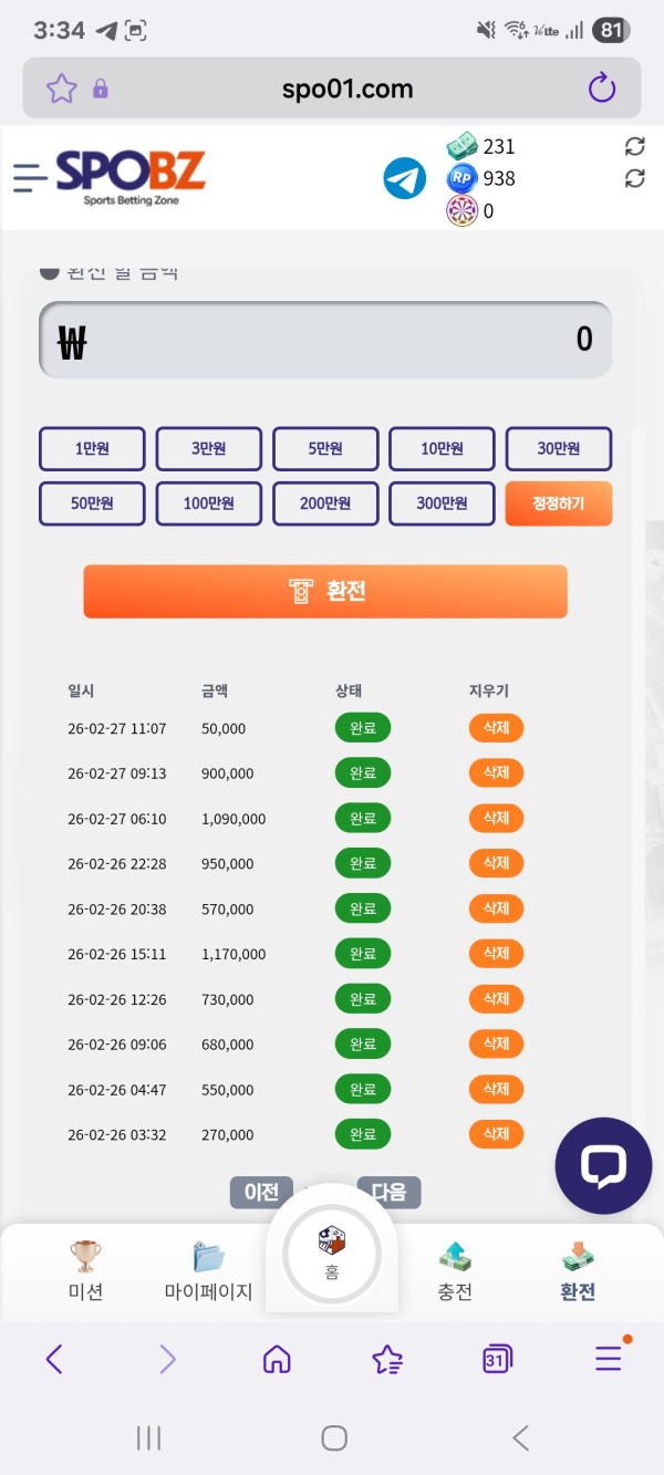 스포비즈후기