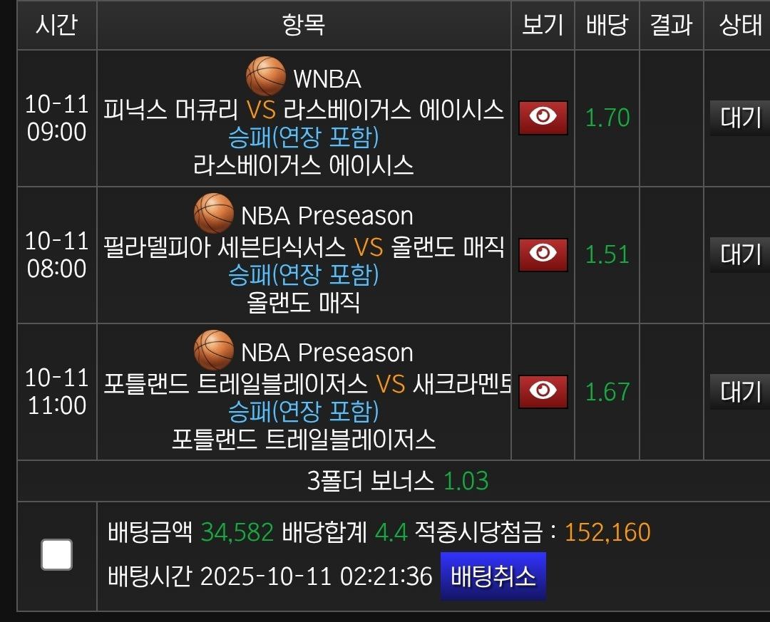 스피드 후~기~