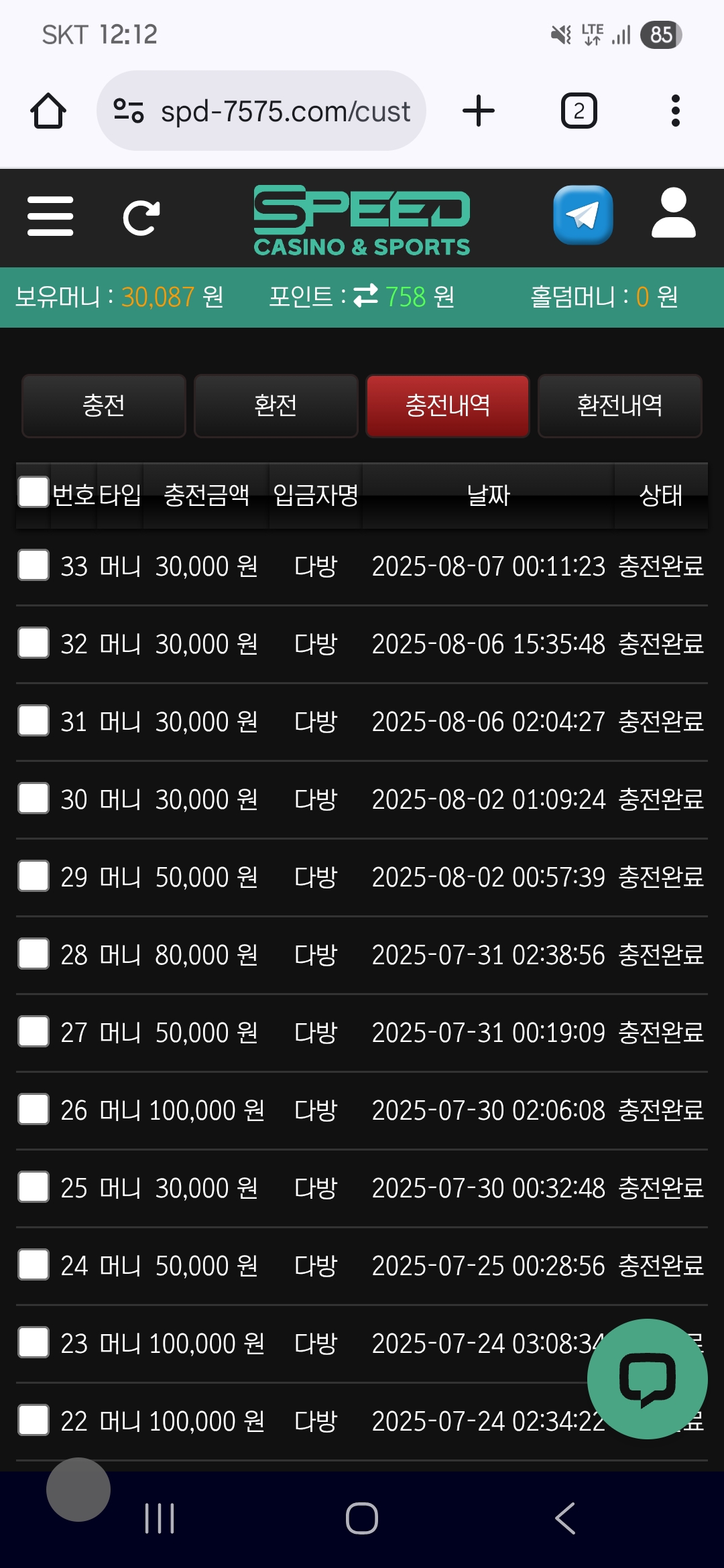 스피드 후기