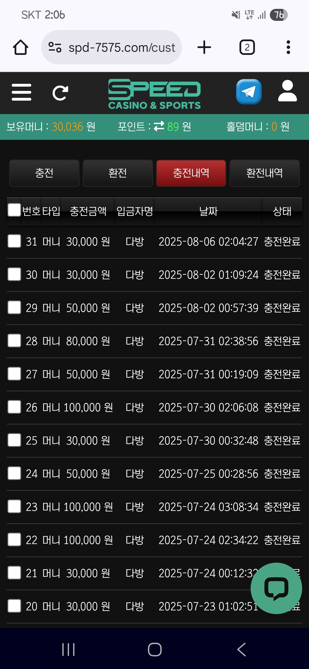 스피드 후기