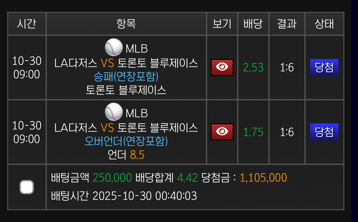 당첨 후기