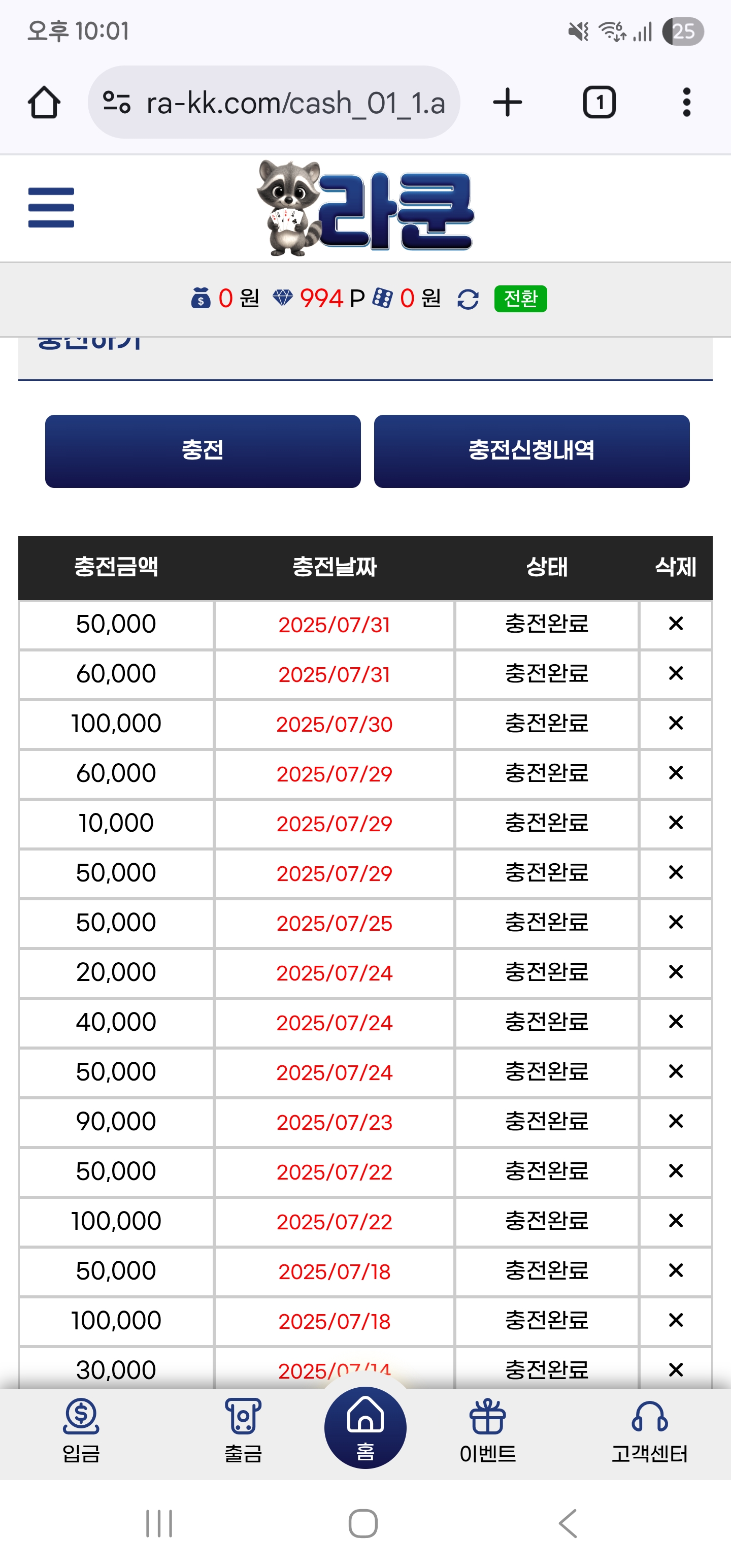 라쿤 이용후기
